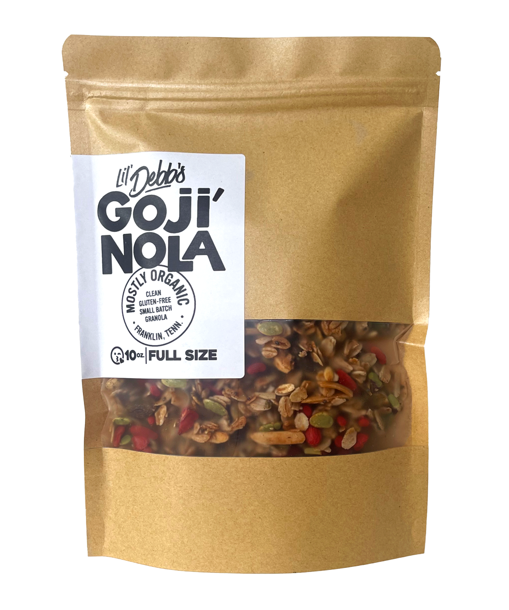 Goji'Nola • Mostly Organic Granola (10oz Big Bag)