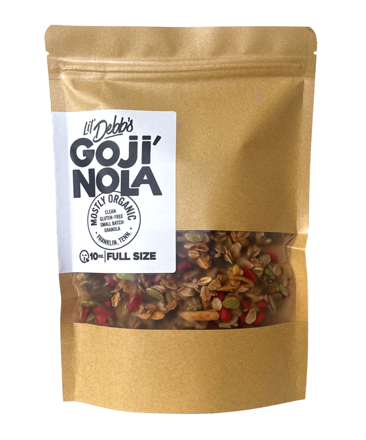 Goji'Nola • Mostly Organic Granola (10oz Big Bag)