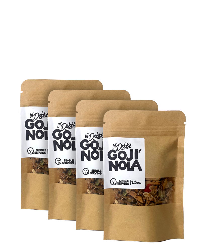 Goji'Nola • Single Serve (1.5oz) 4 Mini Bags